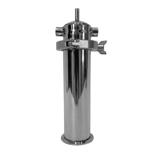 VERTIKĀLAIS NERŪSĒJOŠA TĒRAUDA DIMROTA DEPHLEGMATORIS NERŪSĒJOŠA TĒRAUDA CAURULĒ 2 COLLAS