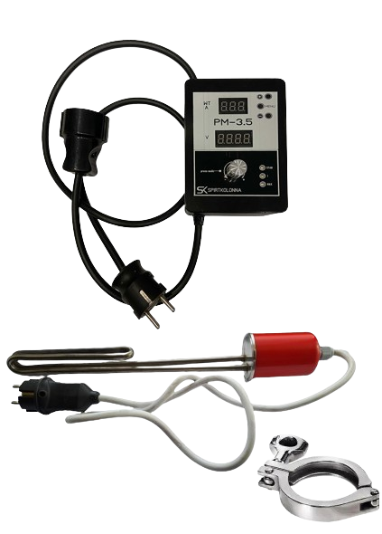 3.5 KW SILDELEMENTS AR JAUDAS REGULATORU